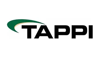 A black and green logo for tappi